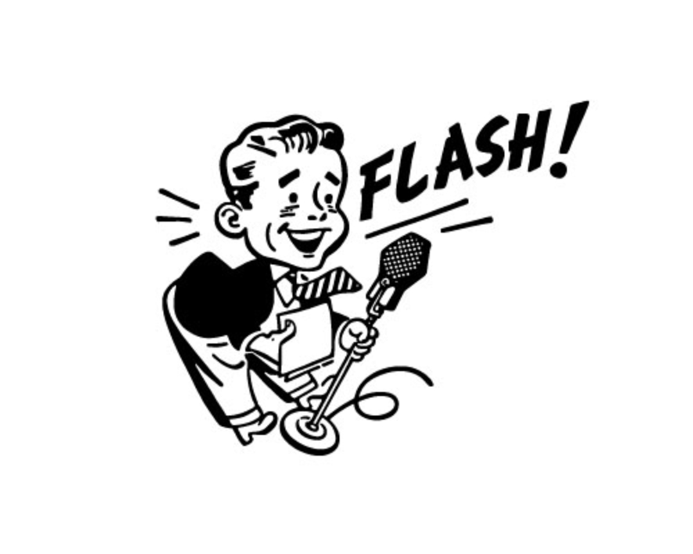 free animated news flash clipart - photo #23